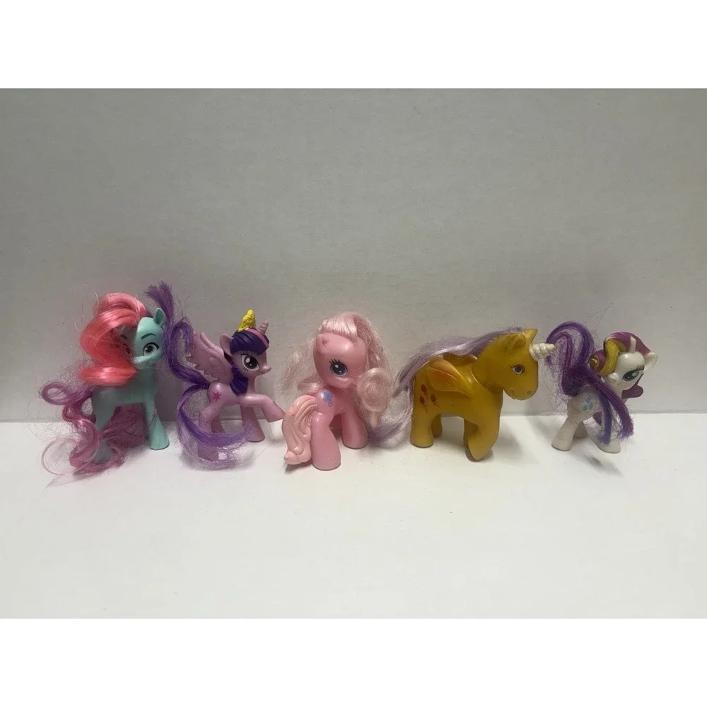 My Little Pony Mixe Set of 5 Characters Toys Hasbro‎ Various Colors Sizes